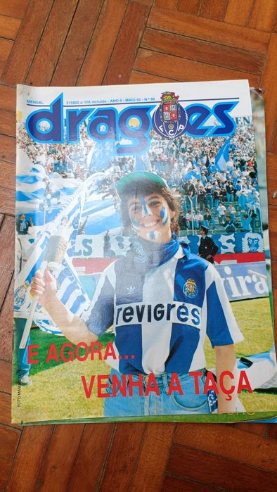 Revistas antigas Dragões 1992