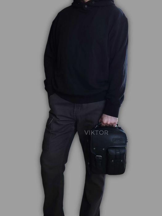 Мужская кожаная сумка Hill Burry 3060. Германия. Шкіряна сумка