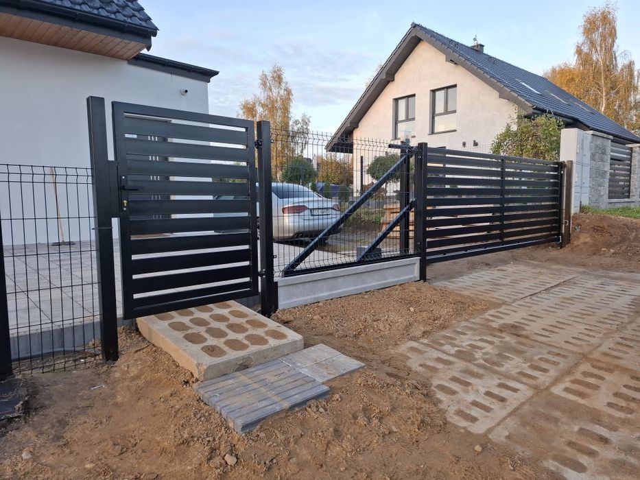 Ogrodzenie panelowe 110zł/mb z montażem
