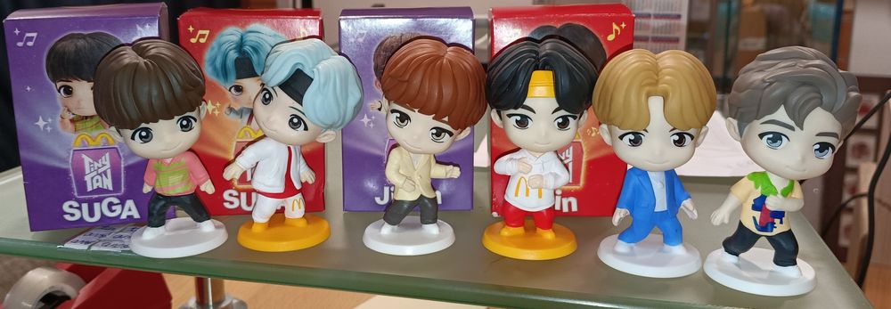 Colecção McDonald's BTS
Happy meal
Brinde