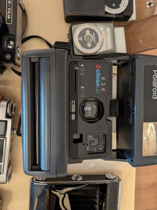Фотоапарати Polaroid 636, Москва5, зеніт-е, фед 4, фед5в, Вілія