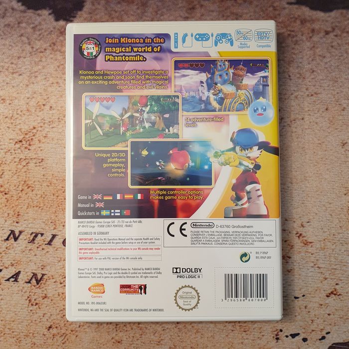 Nintendo Wii - Klonoa