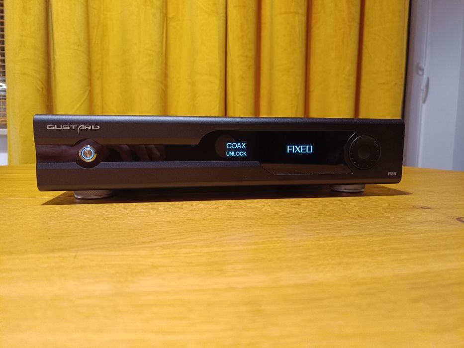 DAC Gustard R26 przetwornik cyfrowo analogowy. Streamer