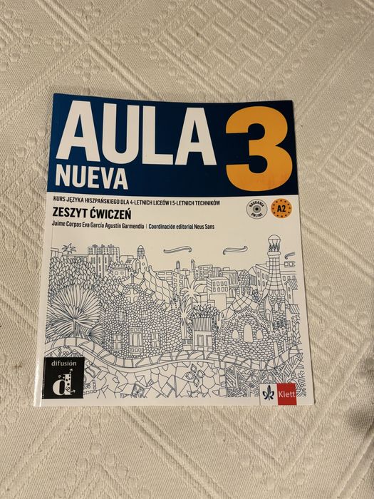Aula nueva 3 zeszyt ćwiczeń do języka hiszpańskiego