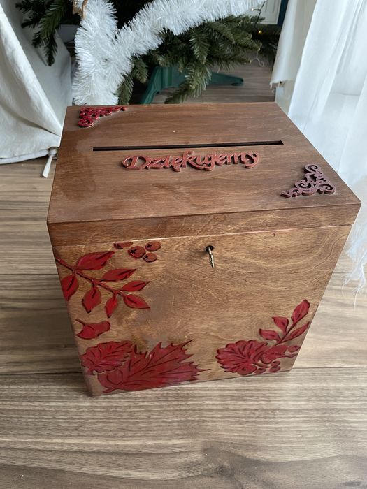 Skrzynka na koperty weselne