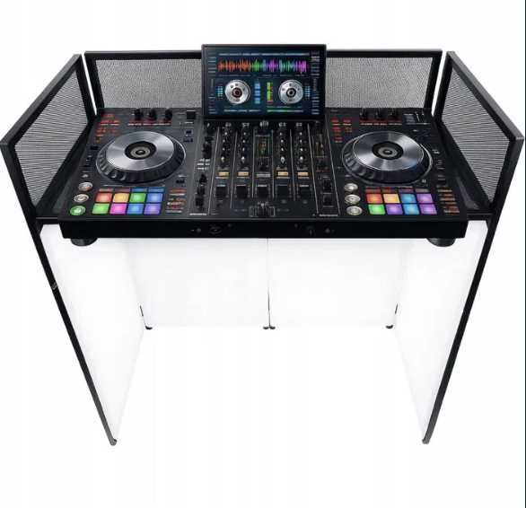 Parawan DJ stół osłona dla DJa konsoleta stanowisko didżejka PRO