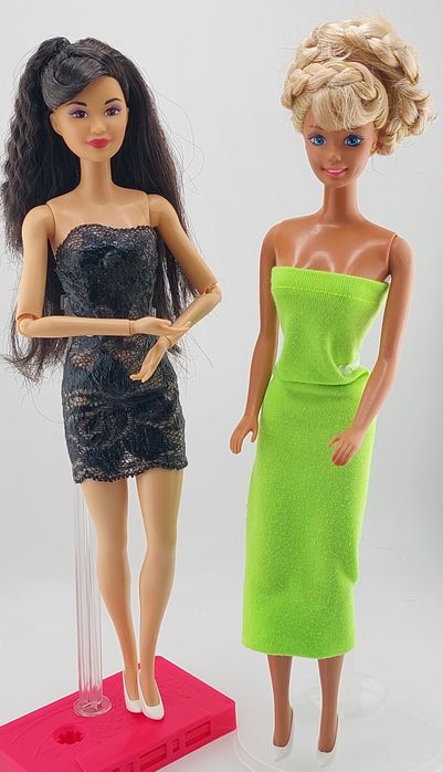 Buty dla lalki Barbie białe
