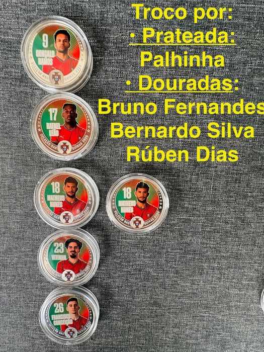 Troco Icoins Seleção Portuguesa