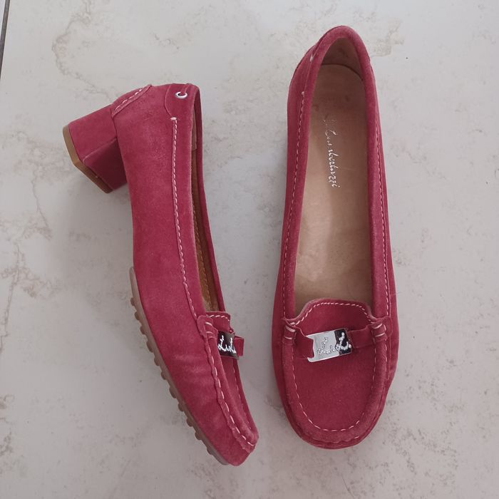 Buty L.LAMBERTAZZI skórzane super wygodne 39/ jak nowe
