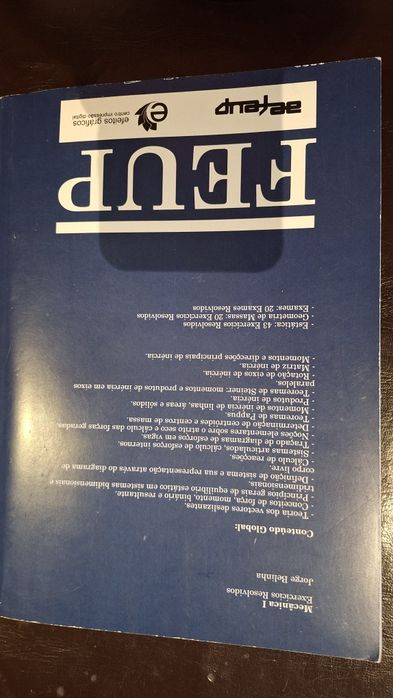 Manual Mecânica I, exercícios resolvidos. FEUP