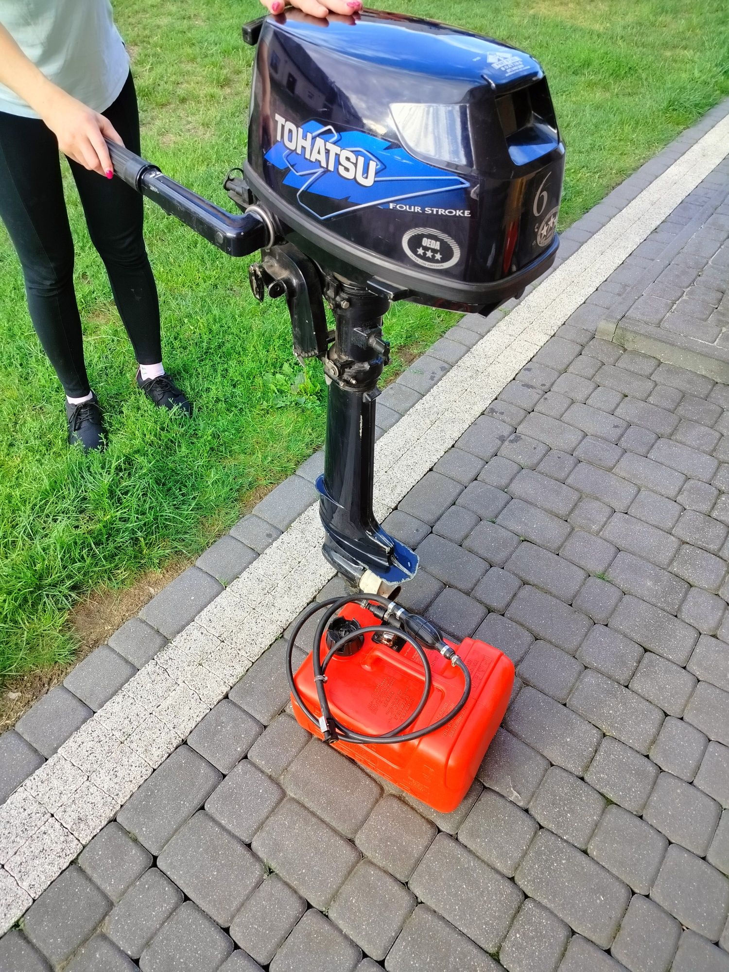 Silnik zaburtowy Tohatsu 6km Koronowo • OLX.pl
