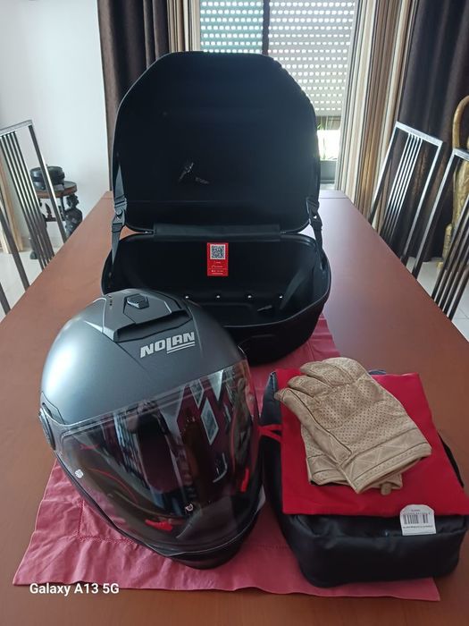Top case smirrígido GIVI W901 com rack GIVI oferta de grelha para Honda rebel 1100