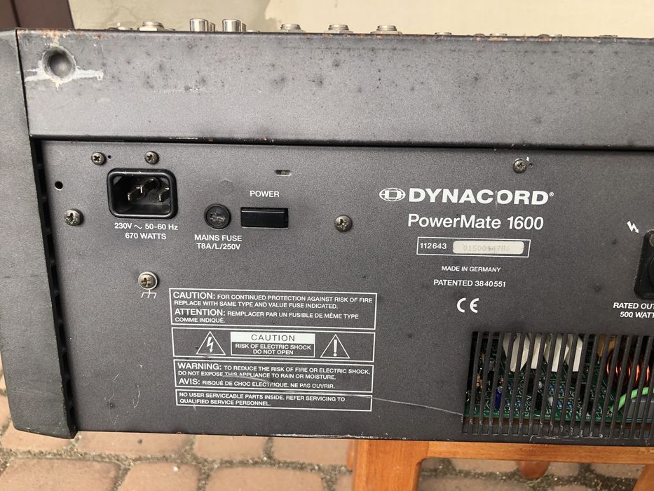 Mikser Dynacord PowerMate 1600