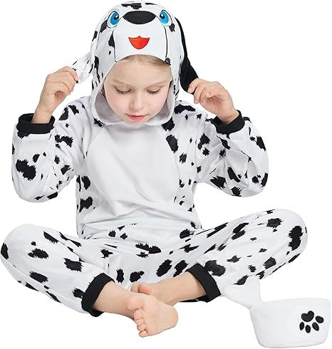 Kostium dalmatyńczyka dla dzieci 7-8 Lat 122-128