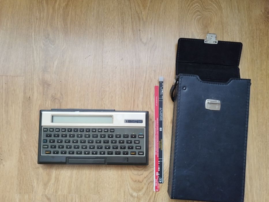 Hewlett-Packard HP-75C, przenośny komputer kieszonkowy z 1982 roku.