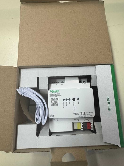KNX Schneider SpaceLogic zasilacz 640 mA