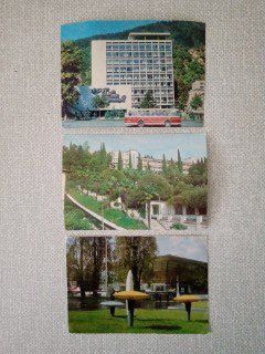 Открытки Сочи и Боржоми (Грузия)