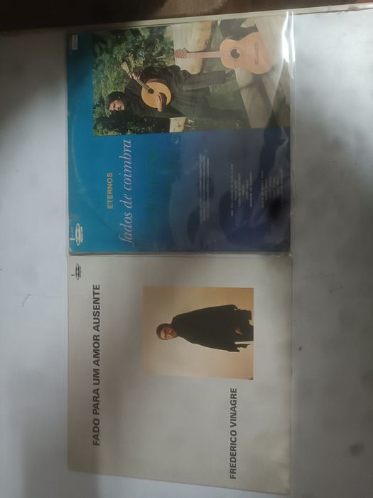 Discos Vinil Fado Coimbra 45r, 33r e 78r