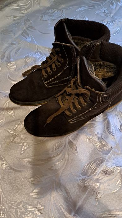 Черевики чоловічі замшеві 43 цегейка