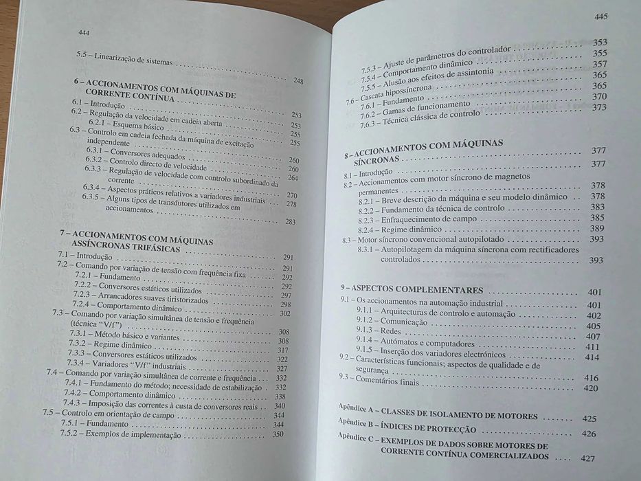 Livro "Accionamentos Electromagnéticos de Velocidade Variável" de João C. P. Palma
