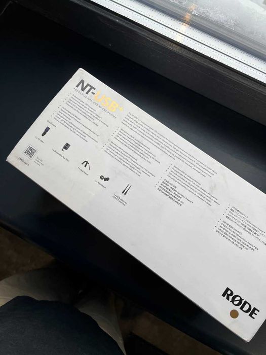 Студійний USB-конденсаторний мікрофон Rode NT-USB+