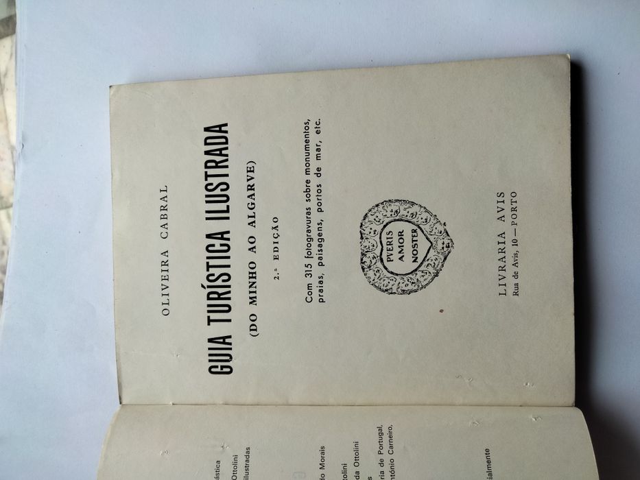 Cabral, Oliveira - Guia Turística Ilustrada (Do Minho ao Algarve)