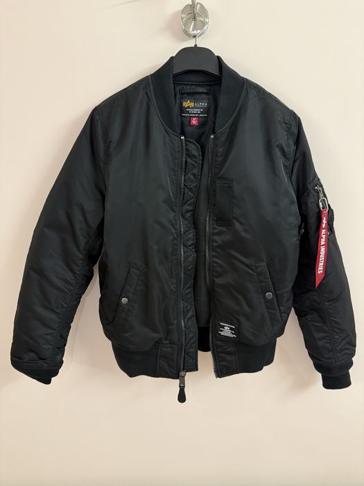 ‼️ РЕДКАЯ МОДЕЛЬ Alpha Industries ALD249 Ma 1 Mod Flight Jacket Black