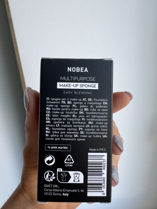 Спонж для макіяжу Nobea