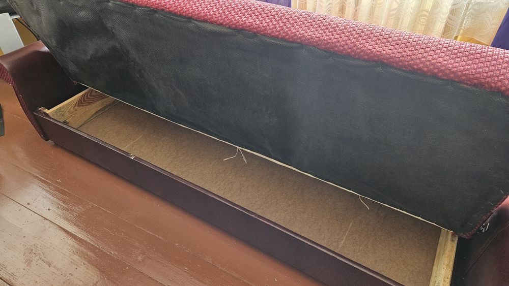 Wersalka kanapa sofa rozkładana ze spaniem i pojemnikiem