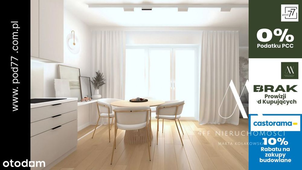 Nowe mieszkanie 54m² na Bugaju | Rozwiązanie idealne