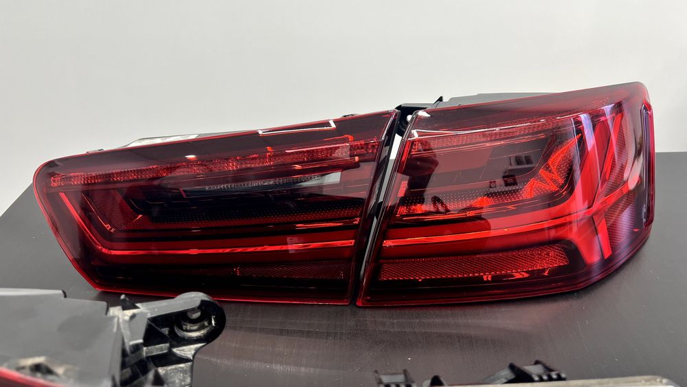 Задні стопи LED - Audi A6 C7 (седан, рестайлинг 2016рік) -  США