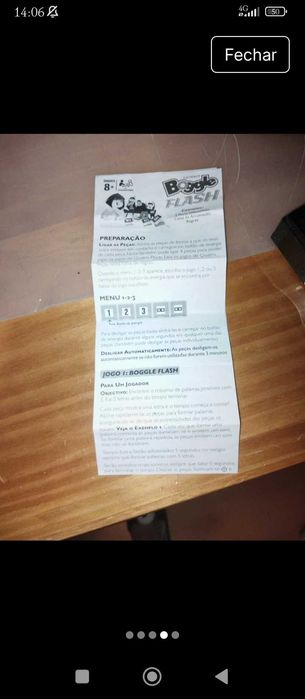 Jogo eletrônico Boggle Flash