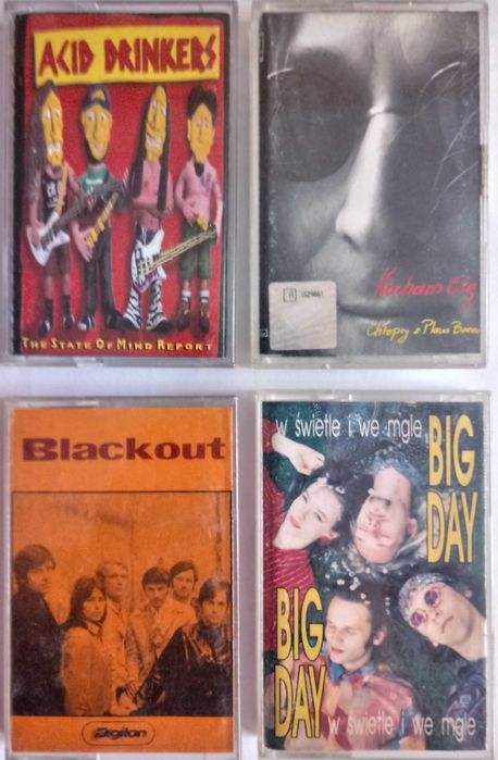 big cyc/acid drinkers/universe/de mono/budka suflera/blackout kasety