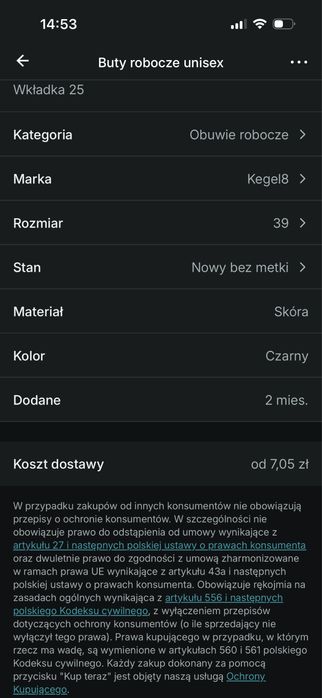 Buty robocze Kegel8