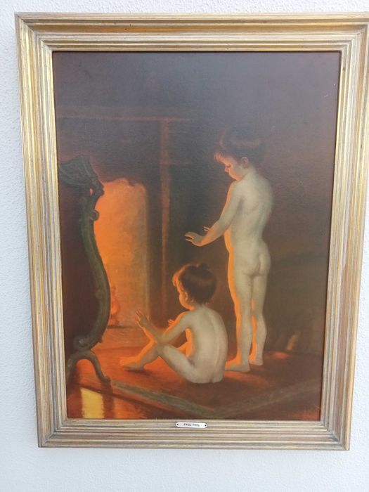 Quadro antigo Paul Peel