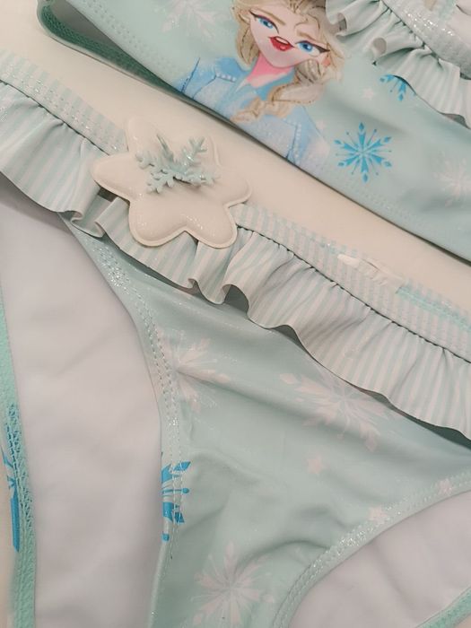 Bikini Disney Frozen. Elsa. 11 Anos. Como Novo