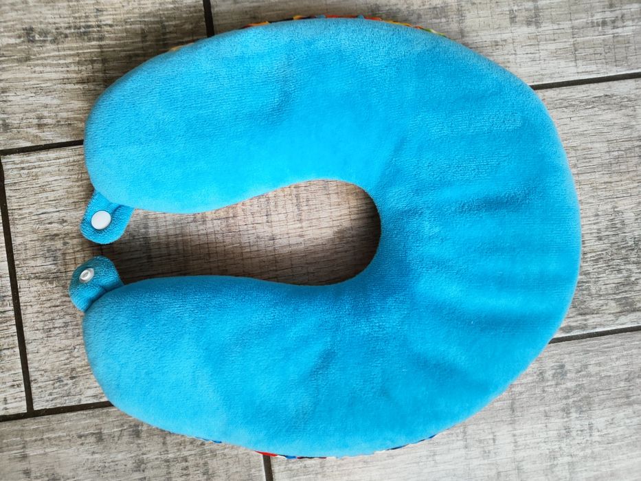 Poduszka podróżna rogal zagłówek dla dzieci opaska podtrzymująca głowę