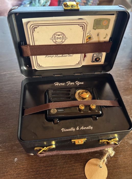 Muzen MW-2AI OTR Mini głośnik bezprzewodowy retro Bluetooth Radio FM