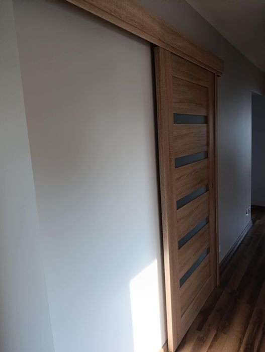 Drzwi przesuwne 80cm dąb sonoma