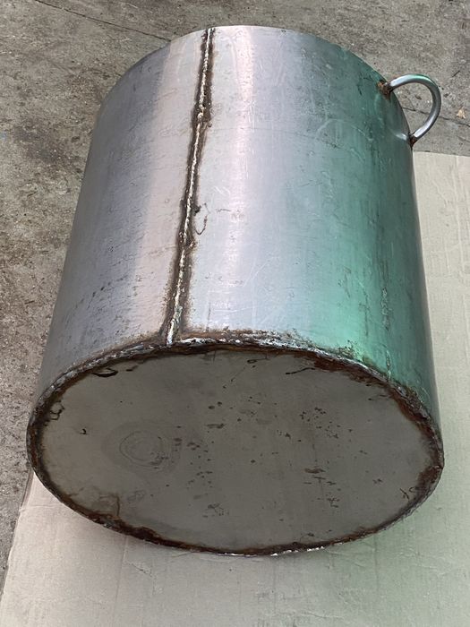 Кастрюля из пищевой нержавейки 80 л. Ссср