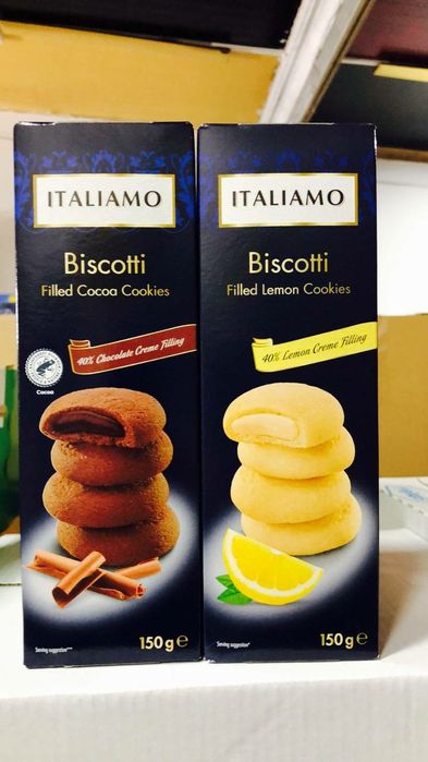Biscott,i  Kremowki,  nutella