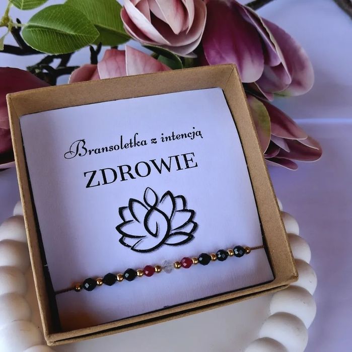 Bransoletka z intencją. Zdrowie. Biżuteria. Prezent
