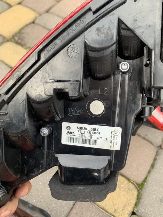 Фонарь фара задня стоп фонари VW volkswagen Golf 7 гольф vii vw led 5g