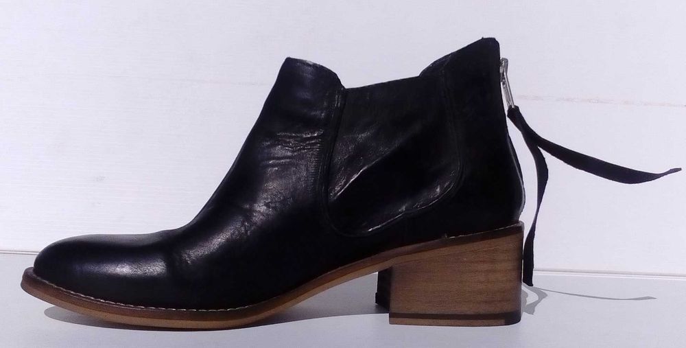 Nº37 Botim Old Port Preto Novo Fabricado em Portugal