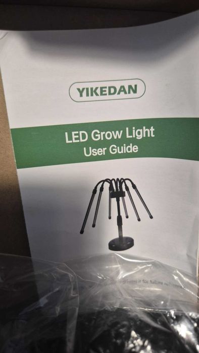 Do roślin którym potrzeba światła 6 ramion na podstawie 20W