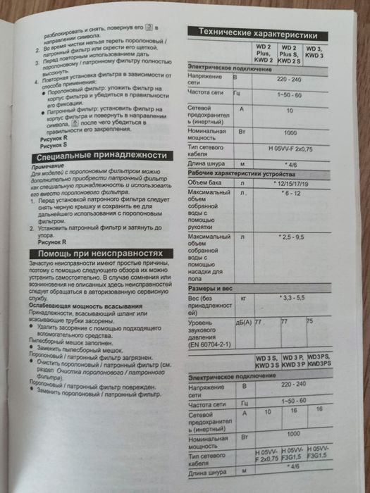 Пилосос каршер WD 2 plus