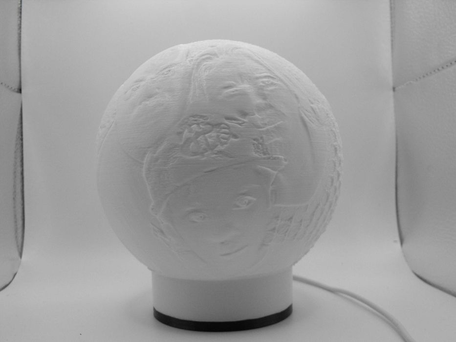 Litofano Blackmoon - Personalizado | Acroman Designs