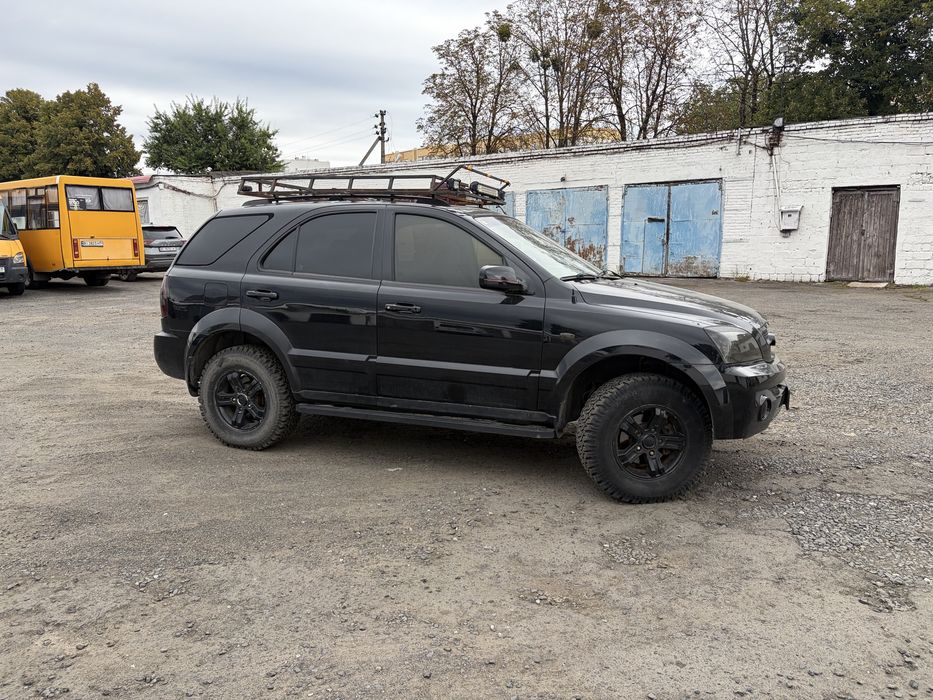 Kia sorento 2.5 на полном ходу