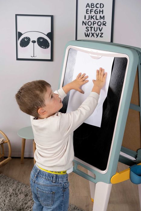 Двосторонній мольберт "Літери та цифри"  (7600410106)