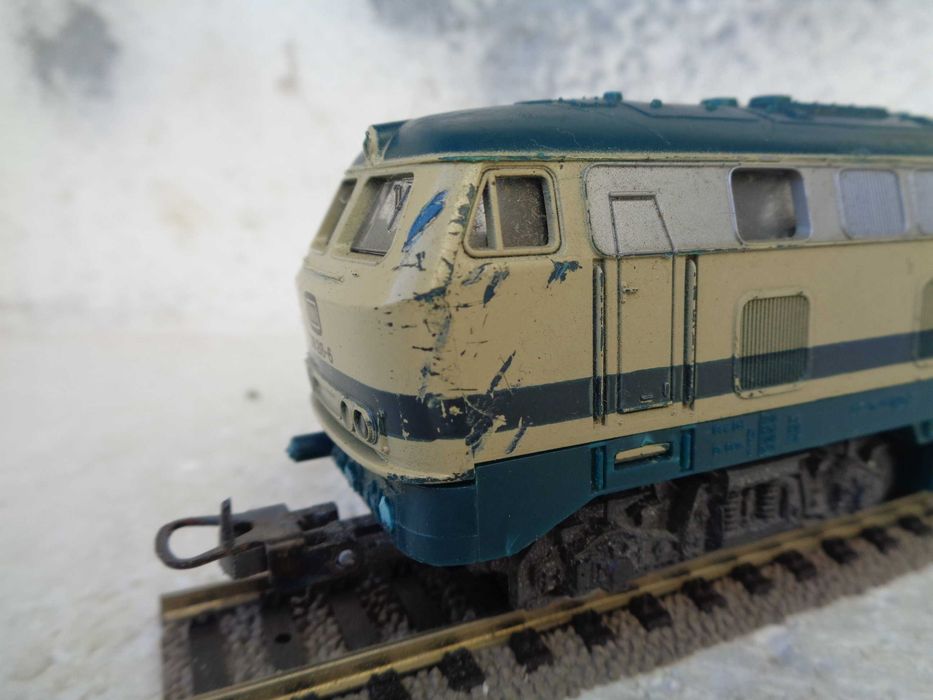 1:87 LIMA Locomotiva V 218 comboio da Diesel da DB
